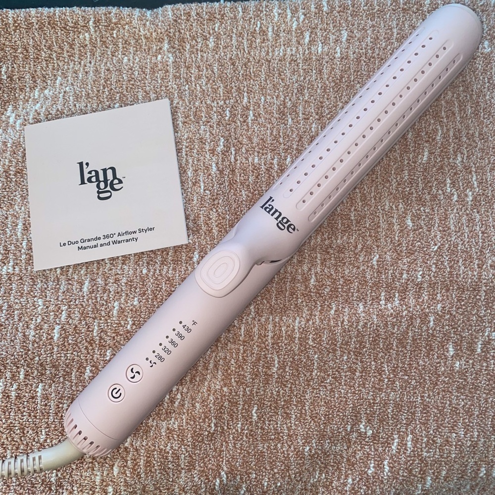 NEW L’ange Le Duo Grande 360° Airflow Titanium Styler